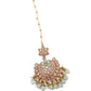Stunning Long Gold Kundan Studded Necklace Set for Women - Rajwada