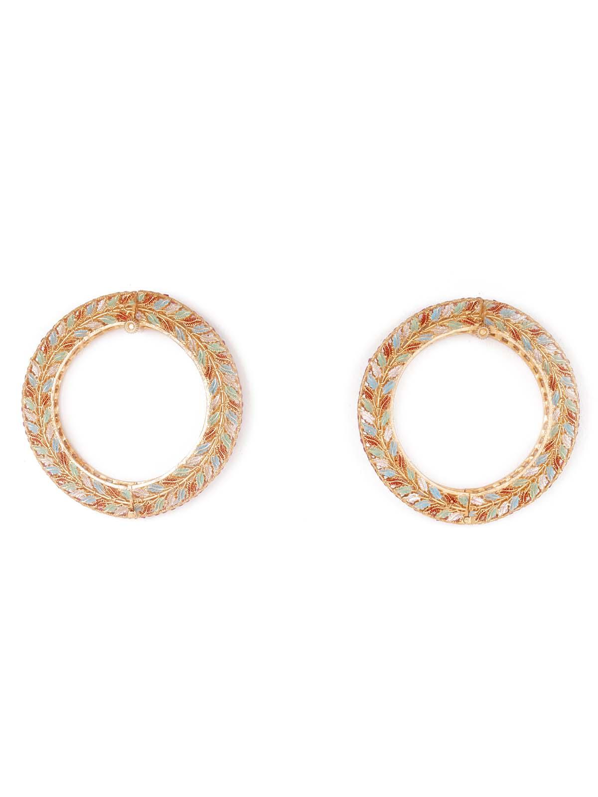 STUNNING MULTICOLORED ETHNIC BRACELET - Rajwada