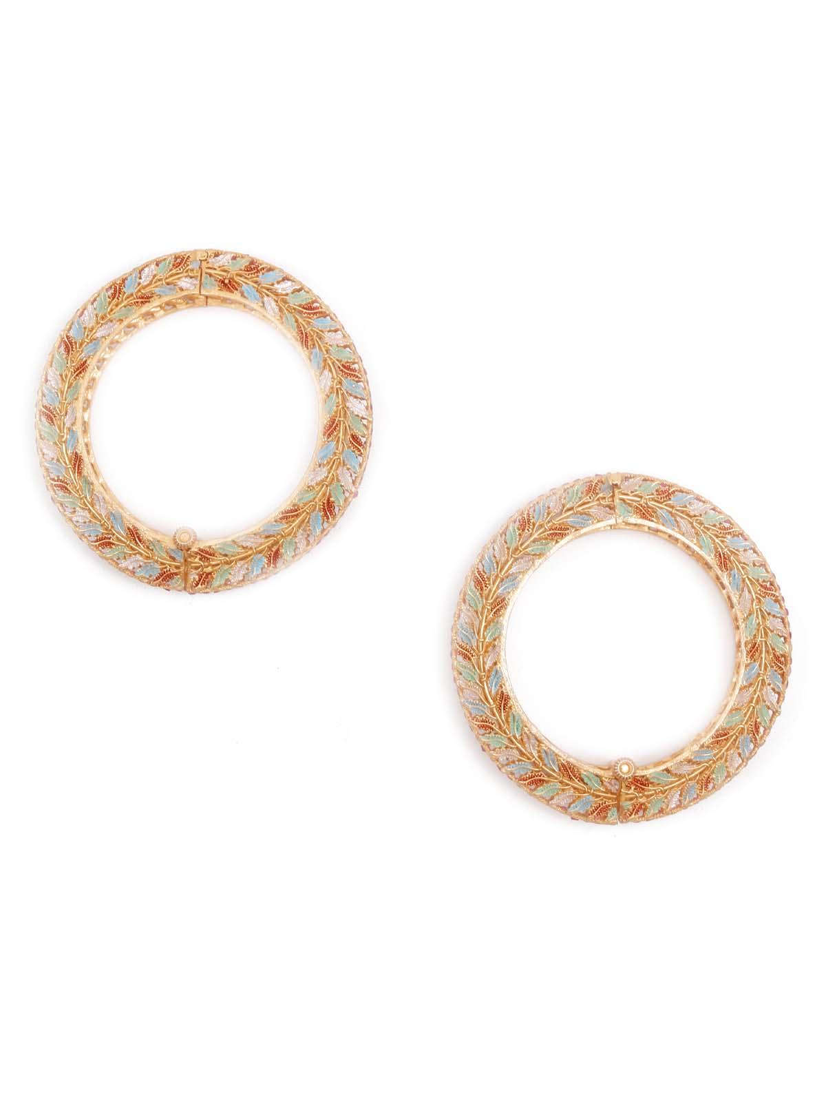 STUNNING MULTICOLORED ETHNIC BRACELET - Rajwada