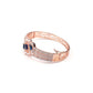 Stunning rose gold princess embellished bracelet - Rajwada