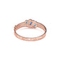 Stunning rose gold princess embellished bracelet - Rajwada