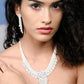 Stunning shinning and highly sophisticated necklace set for women - Rajwada