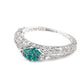 Stunning silver studded bracelet - Rajwada