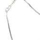Stunning studded silver necklace set for women - Rajwada