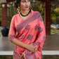 Stunning Woven Dark Pink Banarasi Silk Saree - Rajwada