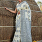 Stunning Woven Off-White Banarasi Silk Saree - Rajwada