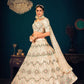 Stylish Beige Georgette Lehenga Set - Rajwada