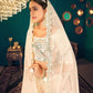 Stylish Beige Georgette Lehenga Set - Rajwada