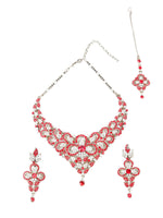 STYLISH FAUX STONES CHOKER NECKPIECE - Rajwada
