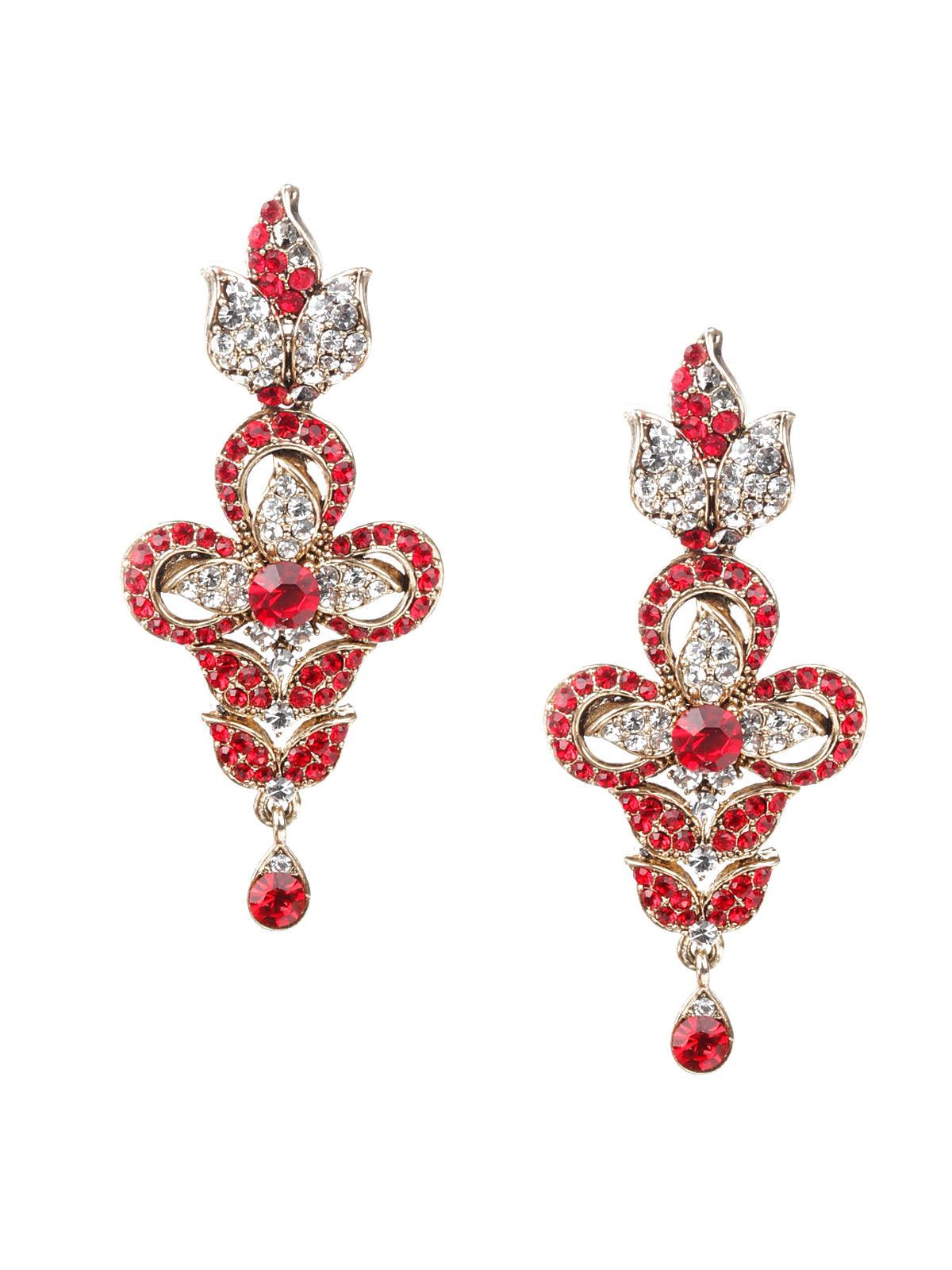 STYLISH FAUX STONES CHOKER NECKPIECE - Rajwada