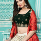 Stylish Off White Georgette Lehenga Set - Rajwada