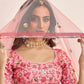 Stylish Pink Art Silk Lehenga Set - Rajwada