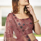 Stylish Rust Orange Silk Lehenga Set - Rajwada