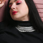 Stylish Silver Choker Set - Rajwada