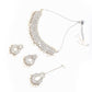 Stylish Silver Choker Set - Rajwada