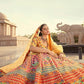 Stylish Yellow Art Silk Lehenga Choli Set - Rajwada