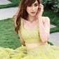 Stylish Yellow Lehenga Choli - Rajwada