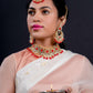 Supple Kundan-Onyx Choker Set! - Rajwada