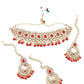 Supple Kundan-Onyx Choker Set! - Rajwada