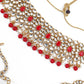 Supple Kundan-Onyx Choker Set! - Rajwada