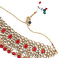 Supple Kundan-Onyx Choker Set! - Rajwada