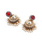 The Pearly Grandeur Long Necklace Set - Rajwada
