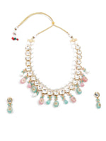 The Pearly Grandeur Necklace Set - Rajwada