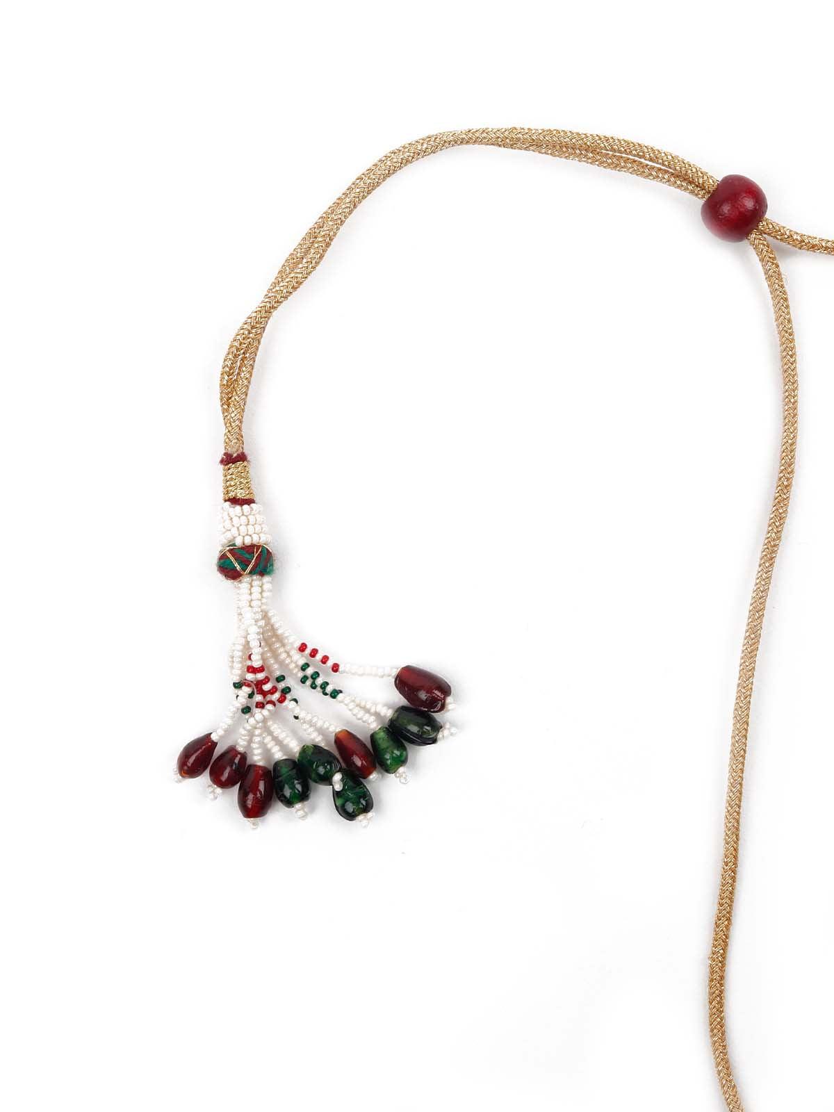 The Regal Sea Green Choker - Rajwada