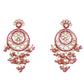 The Royal Red And Gold Hoop With Florets - Rajwada