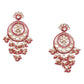The Royal Red And Gold Hoop With Florets - Rajwada