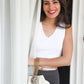 THE VERY STYLISH BEIGE CLUTCH BAG - Rajwada