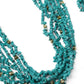 Tibeti Uncut Beautiful Peacock Green Multi-strand Necklace Set - Rajwada
