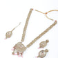 Tint of Gold & Pink Necklace Set - Rajwada