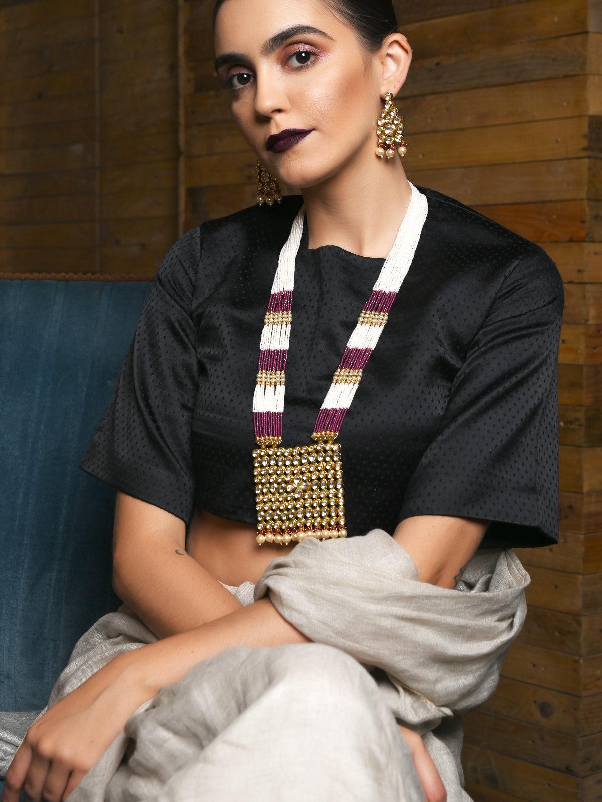 Traditional beads Necklace - Rajwada