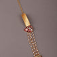 Traditional Gold-Tone And Beaded Bracelet - Rajwada