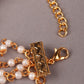 Traditional Gold-Tone And Beaded Bracelet - Rajwada