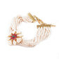 Traditional white beaded bracelet - Rajwada
