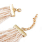Traditional white beaded bracelet - Rajwada
