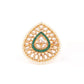 Trendy Drop Shape Finger Ring - Rajwada