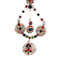 TRENDY MULTICOLORED HOOP EARRINGS - Rajwada