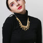 Trendy Off-white Pearl Choker Set - Rajwada