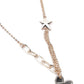 Two-piece necklace with a heart-shaped pendant - Rajwada