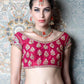 Unique Gold  and Orange Queensy Choker Set for Women - Rajwada