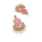 Unique Gold  and Pink Queensy Choker Set for Women - Rajwada