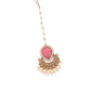 Unique Gold  and Pink Queensy Choker Set for Women - Rajwada