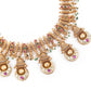 Unique Gold Studded Choker Set for Women - Rajwada