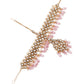 UNIQUE HEAVY PINK MAANGTIKKA - Rajwada