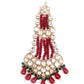 UNIQUE PEARL AND KUNDAN MAANGTIKKA/JHOOMER/PASSA - Rajwada