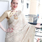 Unique White and Gold Traditional Necklace Set for Women - Rajwada