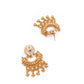 Unique White and Gold Traditional Necklace Set for Women - Rajwada